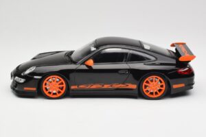 Porsche 911 997.1 GT3 RS Schwarz Minichamps 1:18 155062121 Metall – Bild 3 von 6