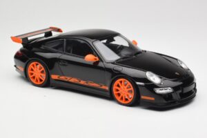 Porsche 911 997.1 GT3 RS Schwarz Minichamps 1:18 155062121 Metall – Bild 4 von 6