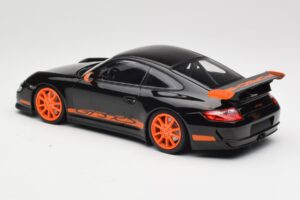 Porsche 911 997.1 GT3 RS Schwarz Minichamps 1:18 155062121 Metall – Bild 5 von 6