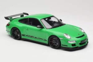 Porsche 911 997.1 GT3 RS Grün Minichamps 1:18 155062124 Metall – Bild 4 von 6