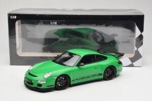 Porsche 911 997.1 GT3 RS Grün Minichamps 1:18 155062124 Metall – Bild 6 von 6