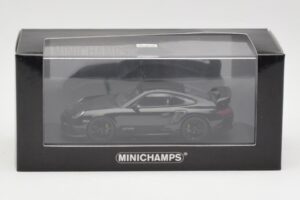 Porsche 911 997.2 GT2 RS Schwarz mit Schwarzen Felgen Minichamps 1:43 400069404 Metall – Bild 4 von 4