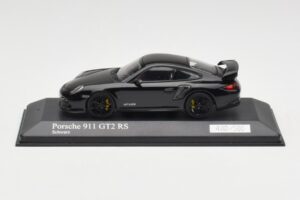 Porsche 911 997.2 GT2 RS Schwarz mit Schwarzen Felgen Minichamps 1:43 400069404 Metall