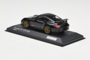 Porsche 911 997.2 GT2 RS Schwarz mit Goldenen Felgen Minichamps 1:43 400069402 Metall – Bild 3 von 4