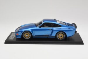 Porsche 911 930 Almeras Biturbo 3.3 Blau Kess 1:18 KE18005A Resin – Bild 3 von 6