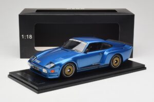 Porsche 911 930 Almeras Biturbo 3.3 Blau Kess 1:18 KE18005A Resin – Bild 6 von 6