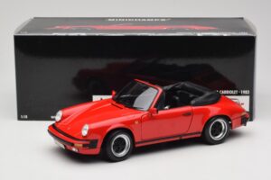 Porsche 911 SC Cabriolet Rot Minichamps 1:18 100063030 Metall – Bild 8 von 8