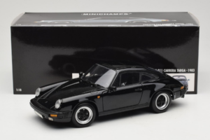 Porsche 911 Carrera 3.2 Schwarz Minichamps 1:18 100063060-R1 Metall – Bild 8 von 8