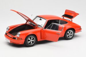 Porsche 911 Carrera RS 2.7 Orange AUTOart 1:18 78057 Metall – Bild 2 von 8