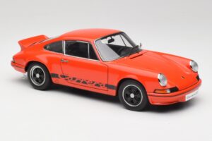 Porsche 911 Carrera RS 2.7 Orange & Schwarze Streifen AUTOart 1:18 78054 Metall – Bild 6 von 8