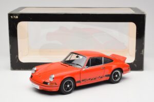 Porsche 911 Carrera RS 2.7 Orange & Schwarze Streifen AUTOart 1:18 78054 Metall – Bild 8 von 8