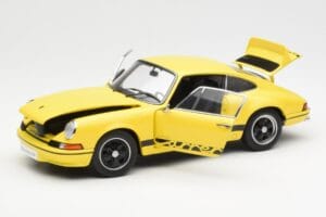 Porsche 911 Carrera RS 2.7 Gelb AUTOart 1:18 78053 Metall – Bild 2 von 8