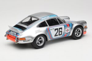 Porsche 911 Carrera RSR Group 4 GT #26 Martini Racing H. Muller / G. van Lennep GT Class Winner 1000 km Dijon 1973 Minichamps – Bild 2 von 6