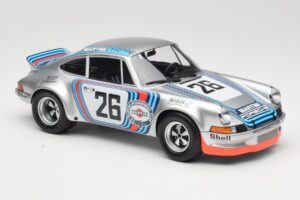 Porsche 911 Carrera RSR Group 4 GT #26 Martini Racing H. Muller / G. van Lennep GT Class Winner 1000 km Dijon 1973 Minichamps – Bild 4 von 6