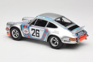 Porsche 911 Carrera RSR Group 4 GT #26 Martini Racing H. Muller / G. van Lennep GT Class Winner 1000 km Dijon 1973 Minichamps – Bild 5 von 6