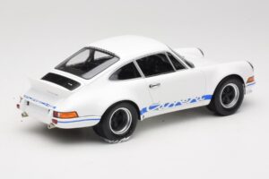 Porsche 911 Carrera RSR Group 4 GT Weiss & Blau 1973 Minichamps 1:18 107065020 Metall – Bild 2 von 6