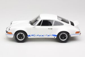 Porsche 911 Carrera RSR Group 4 GT Weiss & Blau 1973 Minichamps 1:18 107065020 Metall – Bild 3 von 6