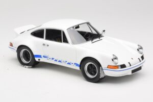 Porsche 911 Carrera RSR Group 4 GT Weiss & Blau 1973 Minichamps 1:18 107065020 Metall – Bild 4 von 6