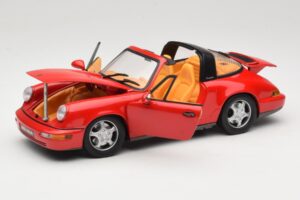 Porsche 911 Carrera Targa Rot Anson 1:18 3054 Metall – Bild 2 von 8