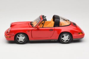 Porsche 911 Carrera Targa Rot Anson 1:18 3054 Metall – Bild 4 von 8