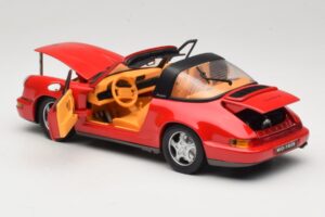 Porsche 911 Carrera Targa Rot Anson 1:18 3054 Metall – Bild 5 von 8