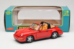Porsche 911 Carrera Targa Rot Anson 1:18 3054 Metall – Bild 8 von 8
