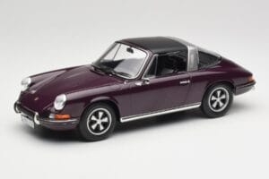 Porsche 911 E Targa Lila Norev 1:18 187644 Metall – Bild 2 von 7
