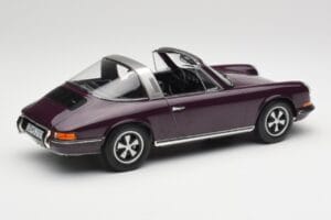 Porsche 911 E Targa Lila Norev 1:18 187644 Metall – Bild 3 von 7