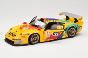 Porsche 911 GT1 #1 D. Rohr / R. Pilgrim / A. McNish 1997 UT Models 1:18 39724 Metall – Bild 2 von 8