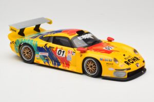 Porsche 911 GT1 #1 D. Rohr / R. Pilgrim / A. McNish 1997 UT Models 1:18 39724 Metall – Bild 6 von 8