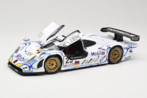Porsche 911 GT1 #25 Porsche AG U. Alzen / J. Muller / B. Wollek 24 Hours of Le Mans 1998 Maisto 1:18 56052 Metall – Bild 2 von 8