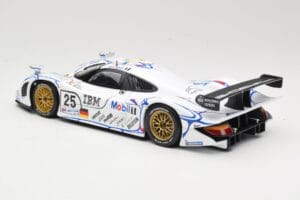 Porsche 911 GT1 #25 Porsche AG U. Alzen / J. Muller / B. Wollek 24 Hours of Le Mans 1998 Maisto 1:18 56052 Metall – Bild 7 von 8