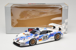 Porsche 911 GT1 #25 H. Stuck / T. Boutsen / B. Wollek 24 Hours of Le Mans 1996 UT Models 1:18 180966625 Metall – Bild 8 von 8