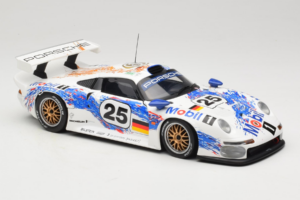 Porsche 911 GT1 #25 H. Stuck / T. Boutsen / B. Wollek 24 Hours of Le Mans 1996 UT Models 1:18 180966625 Metall – Bild 6 von 8