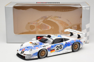 Porsche 911 GT1 #26 K. Wendlinger / Goody / Y. Dalmas 24 Hours of Le Mans 1996 UT Models 1:18 180966626 Metall – Bild 8 von 8