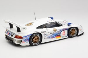 Porsche 911 GT1 #6 T. Boutsen / H-J. Stuck 1997 UT Models 1:18 39720 Metall – Bild 3 von 8