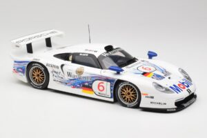 Porsche 911 GT1 #6 T. Boutsen / H-J. Stuck 1997 UT Models 1:18 39720 Metall – Bild 6 von 8