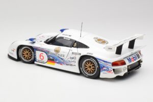 Porsche 911 GT1 #6 T. Boutsen / H-J. Stuck 1997 UT Models 1:18 39720 Metall – Bild 7 von 8