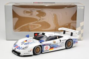 Porsche 911 GT1 #6 T. Boutsen / H-J. Stuck 1997 UT Models 1:18 39720 Metall – Bild 8 von 8