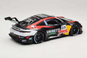 Porsche 911 GT3 Cup 992 #69 K. Rovanpera Zolder GP 2024 IXO 1:18 18RMC226 Metall – Bild 2 von 6