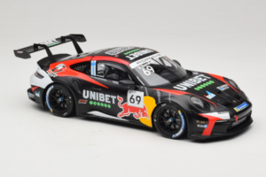 Porsche 911 GT3 Cup 992 #69 K. Rovanpera Zolder GP 2024 IXO 1:18 18RMC226 Metall – Bild 4 von 6