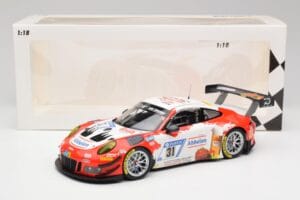 Porsche 911 GT3 R #31 Frikadelli Racing N. Siedler / M. Seefried 24 Hours Nürburgring 2018 Minichamps 1:18 153186931 Metall – Bild 6 von 6