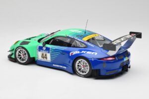 Porsche 911 GT3 R #44 Falken Motorsport W. Henzler / P. Dumbreck NBR 2016 Minichamps 1:18 155166044 Metall – Bild 5 von 6