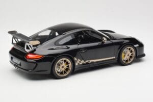 Porsche 911 997 GT3 RS Schwarz Norev 1:18 187563 Metall – Bild 3 von 8