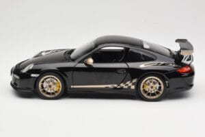 Porsche 911 997 GT3 RS Schwarz Norev 1:18 187563 Metall – Bild 4 von 8