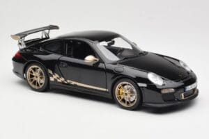 Porsche 911 997 GT3 RS Schwarz Norev 1:18 187563 Metall – Bild 6 von 8