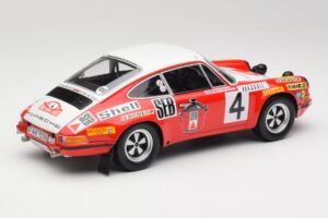 Porsche 911 S #4 G. Larrousse / M. Perramond 2nd Place Rally Monte Carlo 1972 Minichamps 1:18 107726804 Resin – Bild 2 von 6