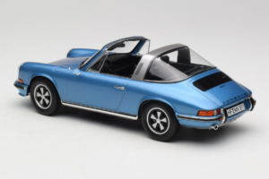 Porsche 911 S Targa Blue Metallic Norev 1:18 187646 Metall – Bild 6 von 8