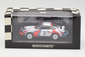 Porsche 911 SC #5 Martini B. Waldegaard / H. Thorszelius Safari Rally 1978 Minichamps 1:43 400786205 Metall – Bild 4 von 4