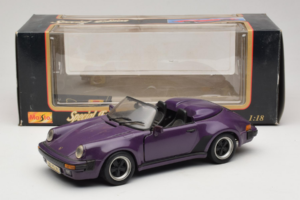 Porsche 911 3.2 Speedster Lila Maisto 1:18 50248 Metall – Bild 8 von 8